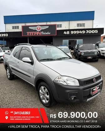 FIAT STRADA 1.4 MPI HARD WORKING CD 8V FLEX 3P MANUAL FIAT STRADA 1.4 MPI HARD WORKING CD 8V FLEX 3P MANUAL